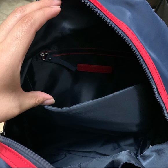 NWT Tommy Hilfiger Nylon Red White & Blue Backpack - Picture 4 of 8